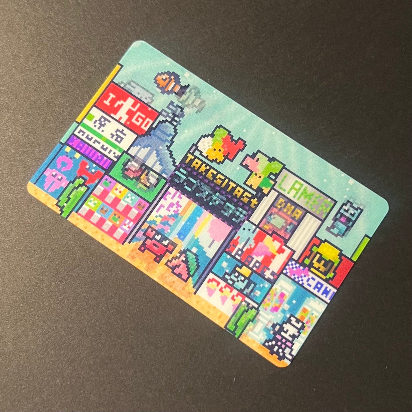 かにクラブコラボステッカー『カニちゃんの原宿』