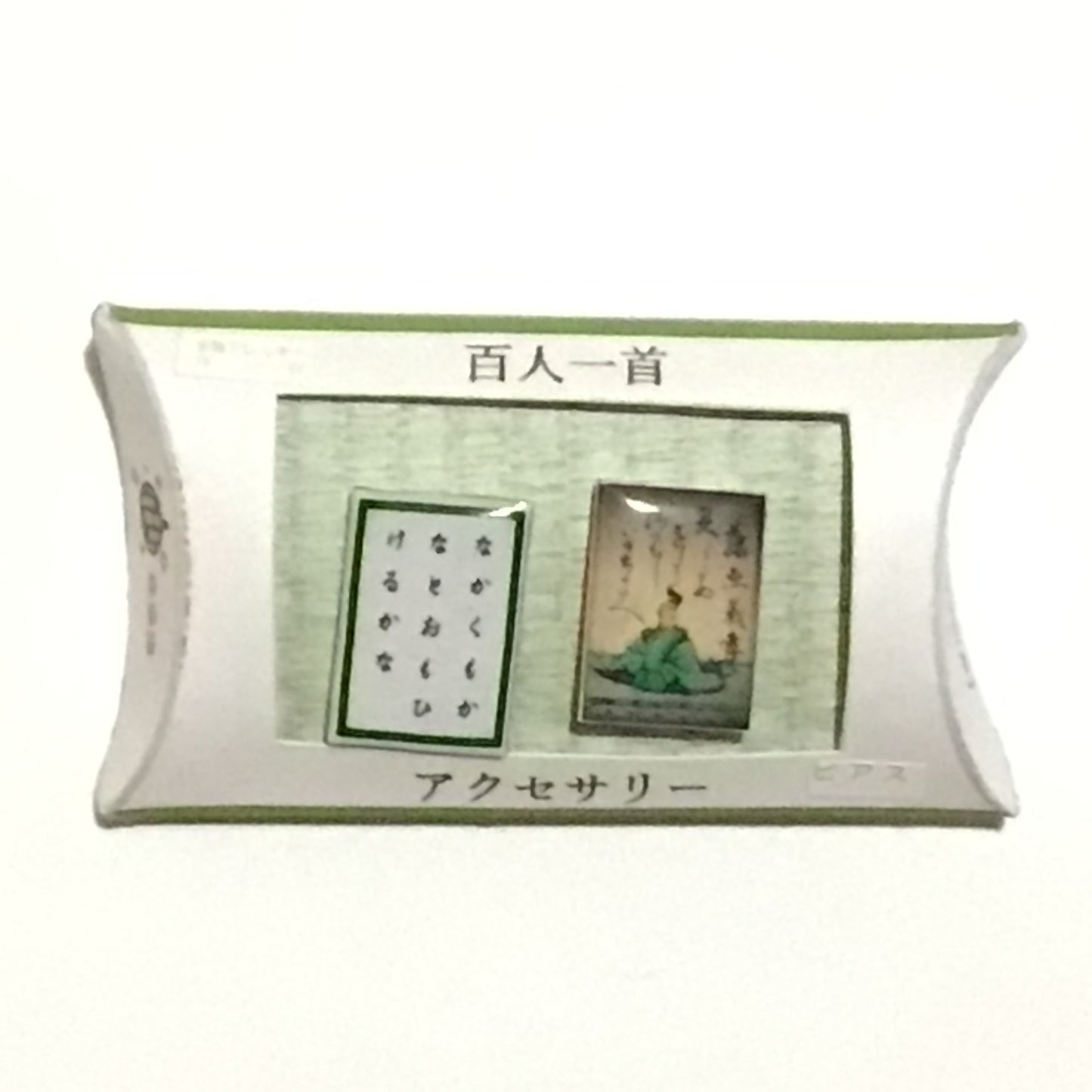 百人一首ピアス
