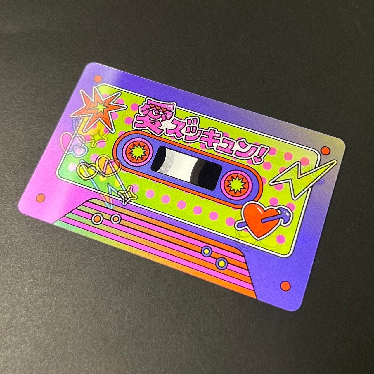 ハヤシレナコラボステッカー『ニュートロカセットテープ』