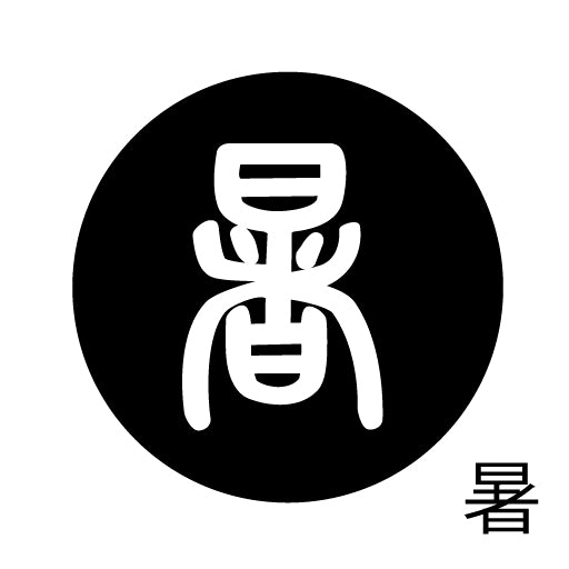 古代文字 ピアス(片耳用) 濡羽色 サ行その2 尺〜人
