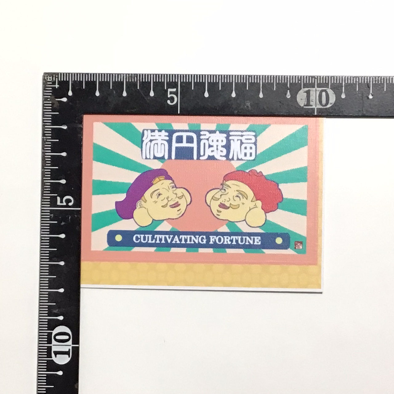 レトロマッチラベルステッカー