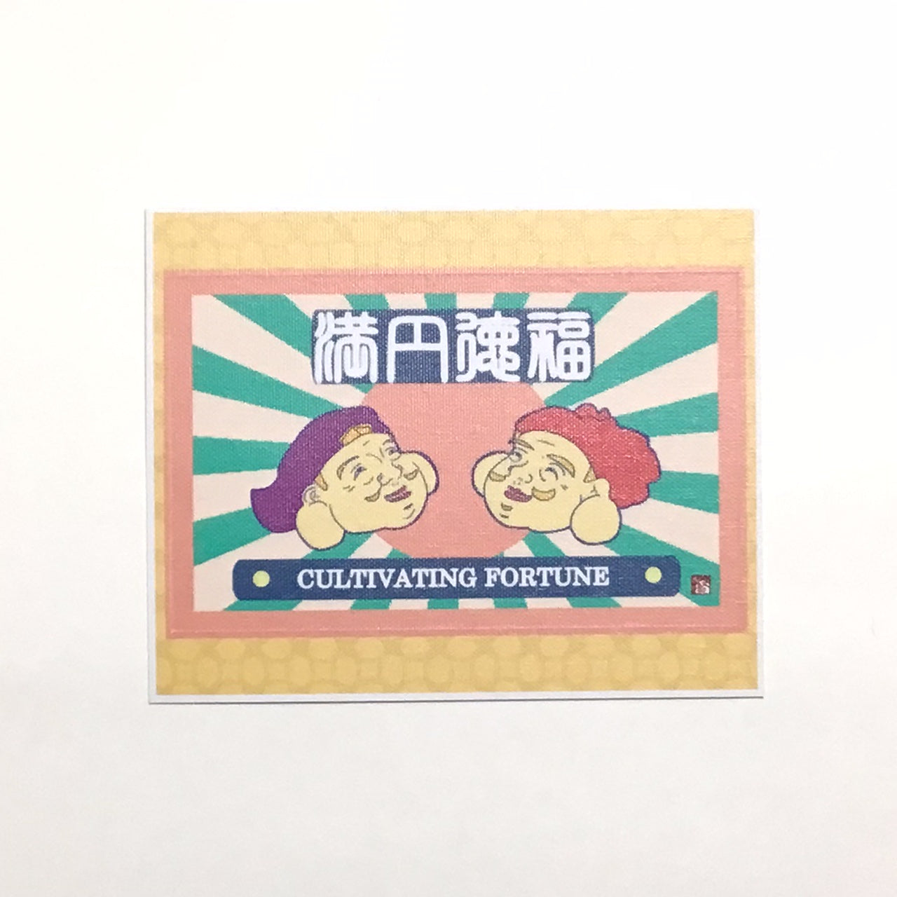 レトロマッチラベルステッカー