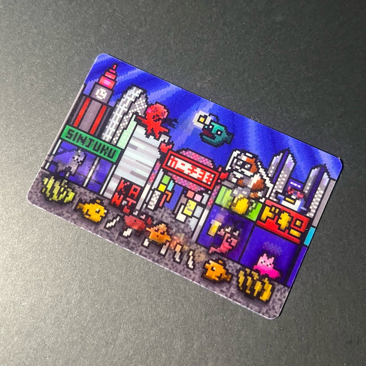 かにクラブコラボステッカー『カニちゃんの新宿』