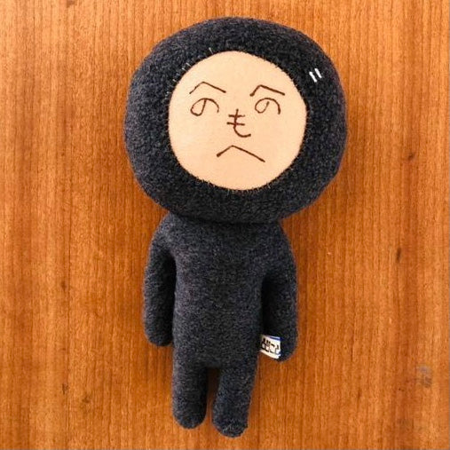 ベージュ顔のもへじさん