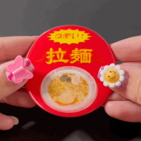 はやい!やすい!うまい!町中華缶バッジ