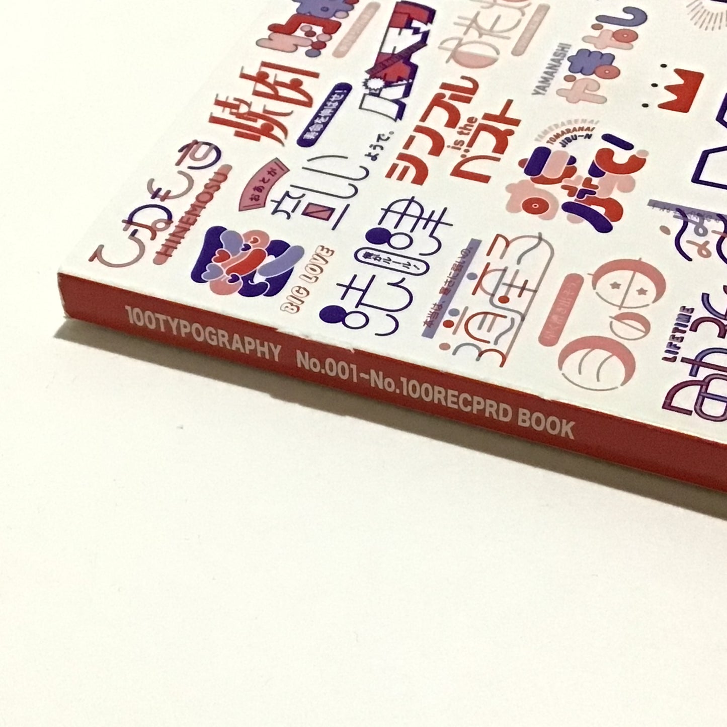 100TYPOGRAPHY No. 001-No. 100RECORD BOOK