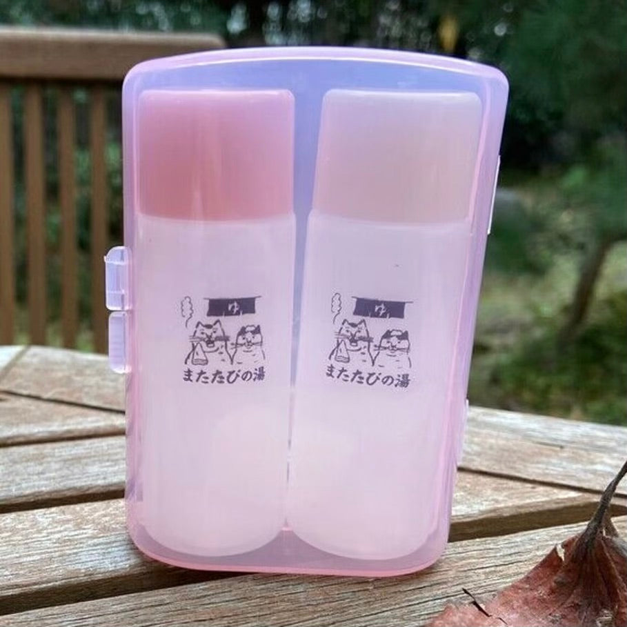 猫様専用温泉「またたびの湯」トラベルボトルセット