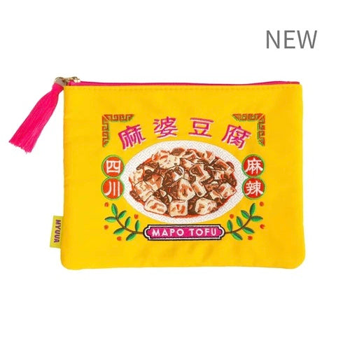 麻婆豆腐 フラットポーチ