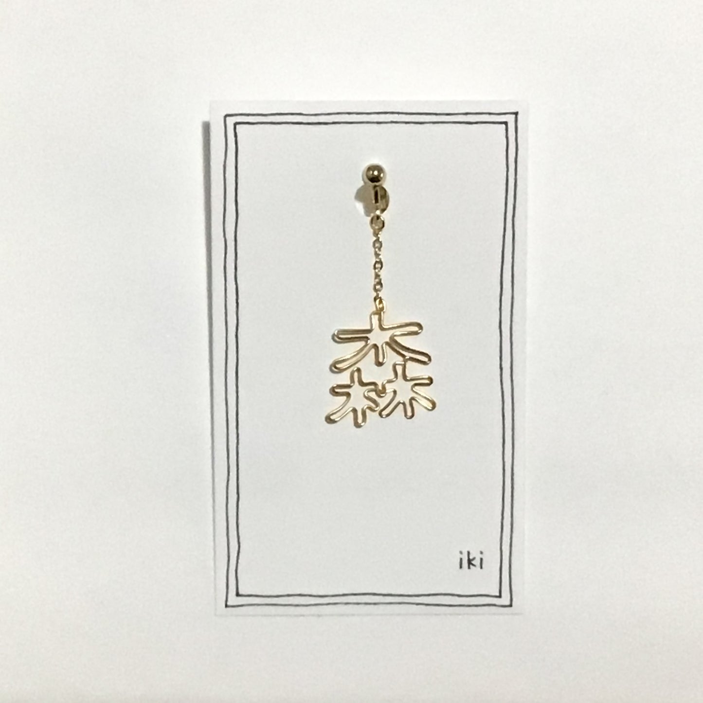 「森」 ピアス、イヤリング(片耳用)