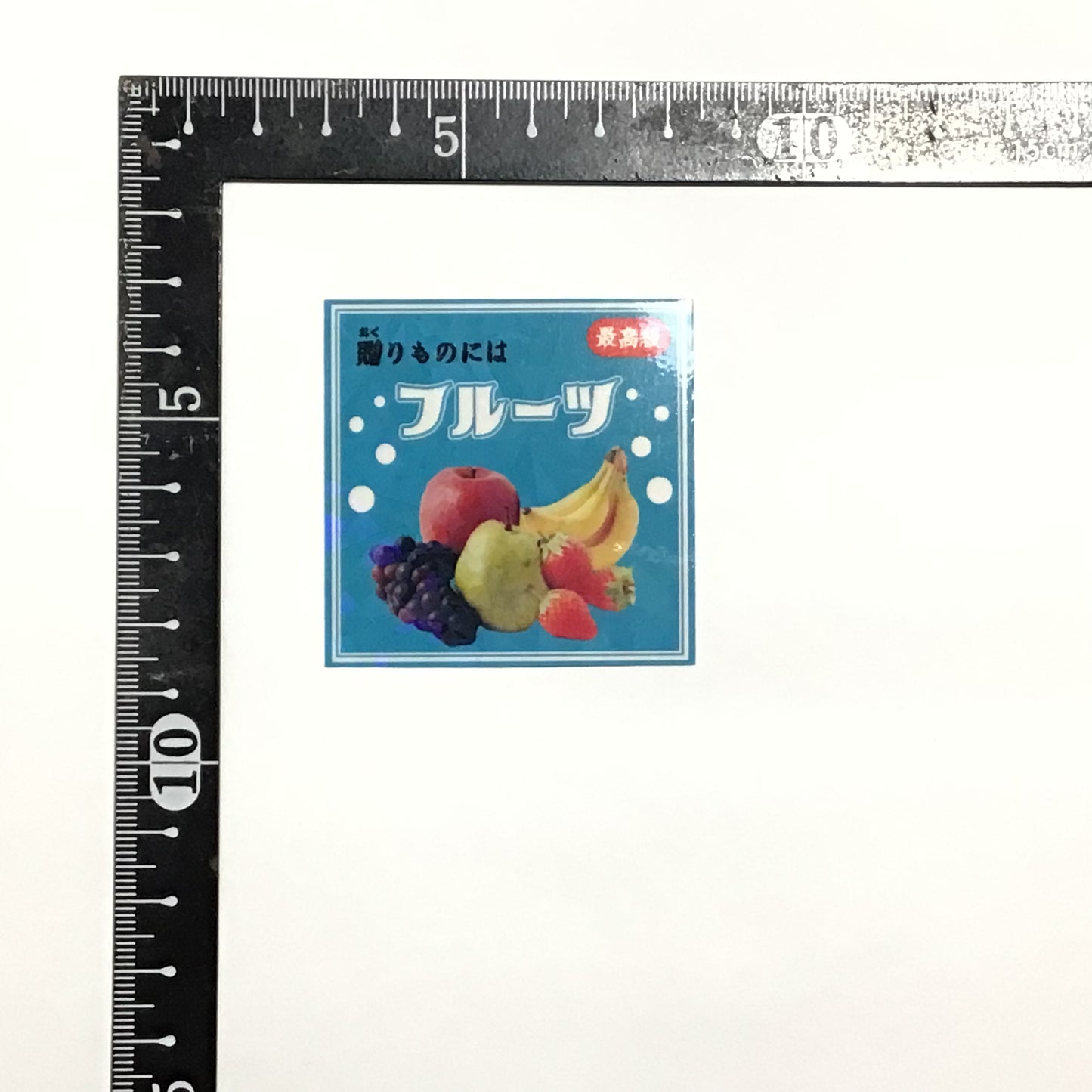 フルーツ キラキラステッカー