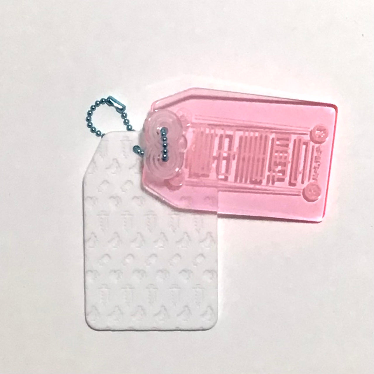 食中毒御守 ピンク×白