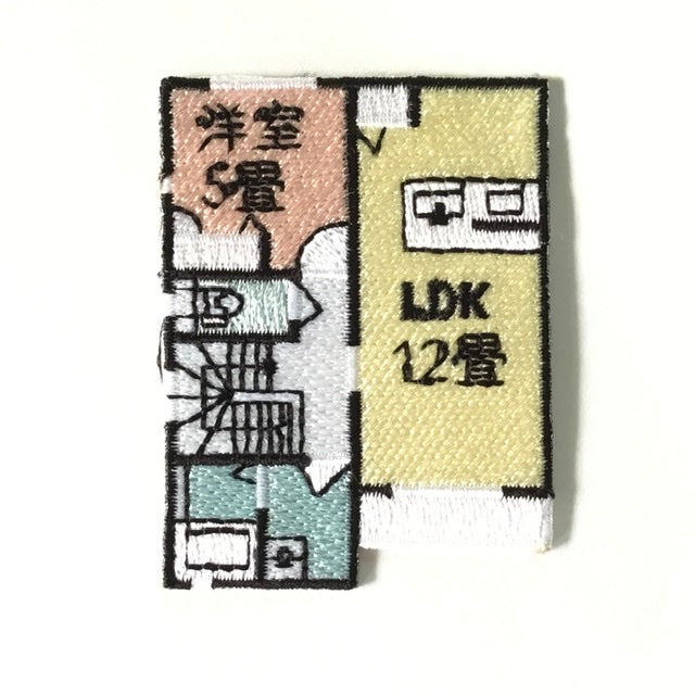 刺繍ワッペン 生活 その8(看板、マーク、そのほか)