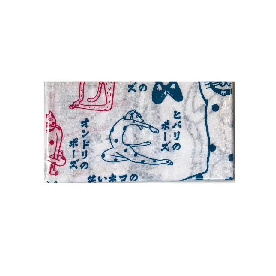 ネコヨガ 手ぬぐい
