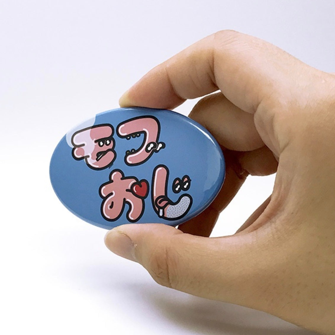 モブおじ缶バッジ