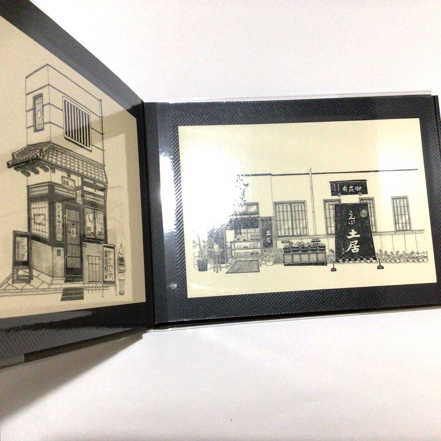 「からほりのイラスト展」ポストカード