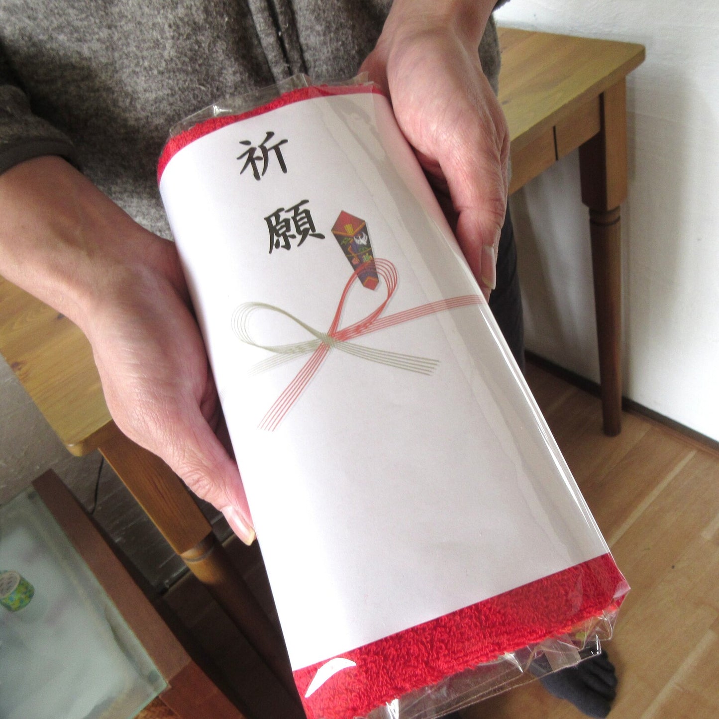 「祈願」タオル