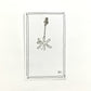 「氷」　ピアス、イヤリング（片耳用）