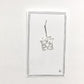 「歯」　ピアス、イヤリング（片耳用）