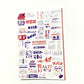 100TYPOGRAPHY  No. 001－No. 100RECORD BOOK