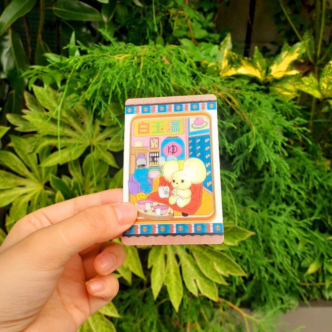 市村ゆりコラボ『白玉湯・湯上り』ステッカー
