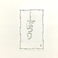 「ぽつり」　ピアス、イヤリング（片耳用）