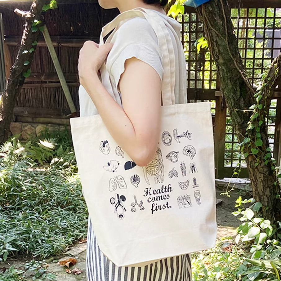 人体模型マナブ君 コットンバッグ