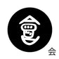 古代文字　チャーム（片面タイプ）濡羽色　カ行その1   下〜逆