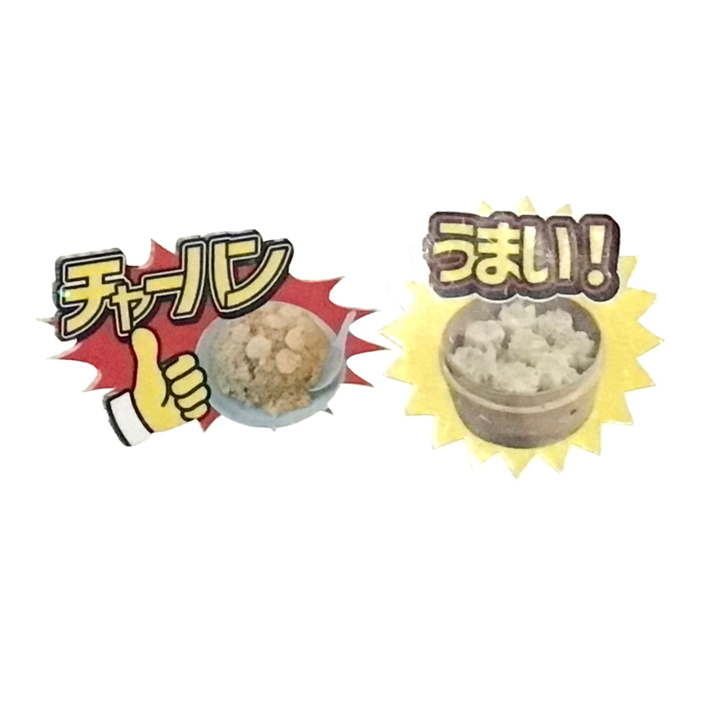 ポップ風中華ステッカー