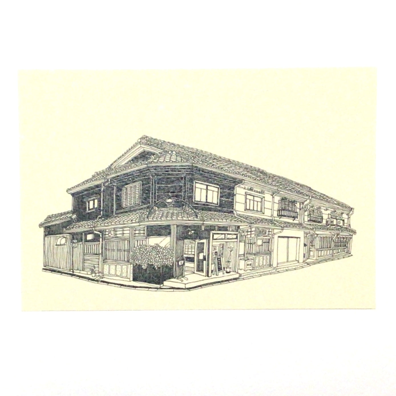 「からほりのイラスト展」ポストカード