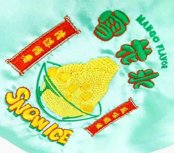 TAIWAN　SHAVED　ICE　KINCHAKU（台湾　マンゴーかき氷巾着袋）
