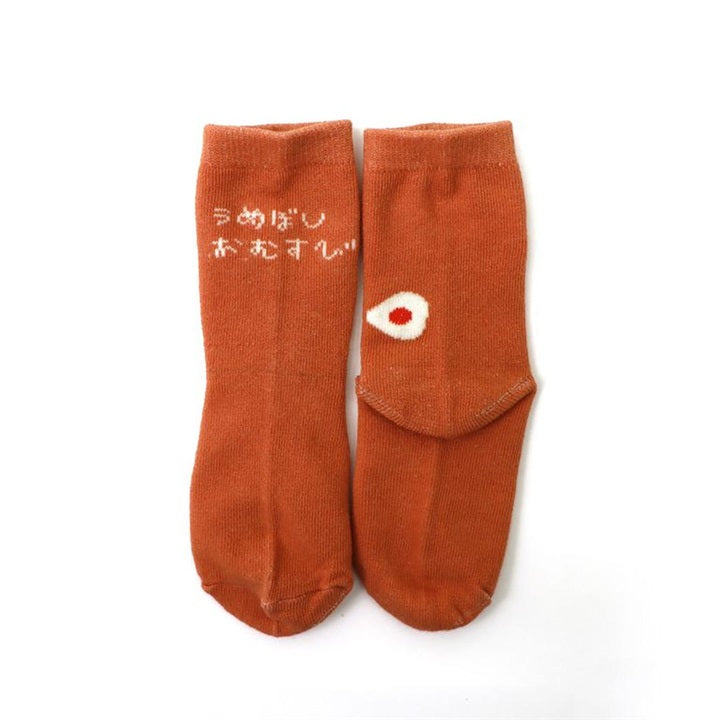 【3足組】ころころおむすび　ショートソックス