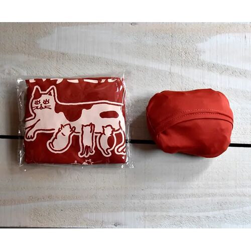 エコバッグ 猫印ミルク お遣い袋 いちごミルク