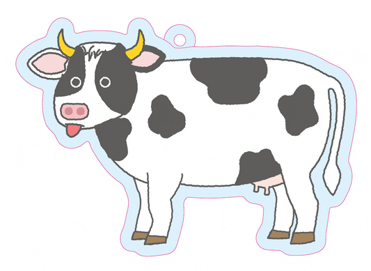 『丸ごと食べれる！？おいしい牛さん 』アクキー