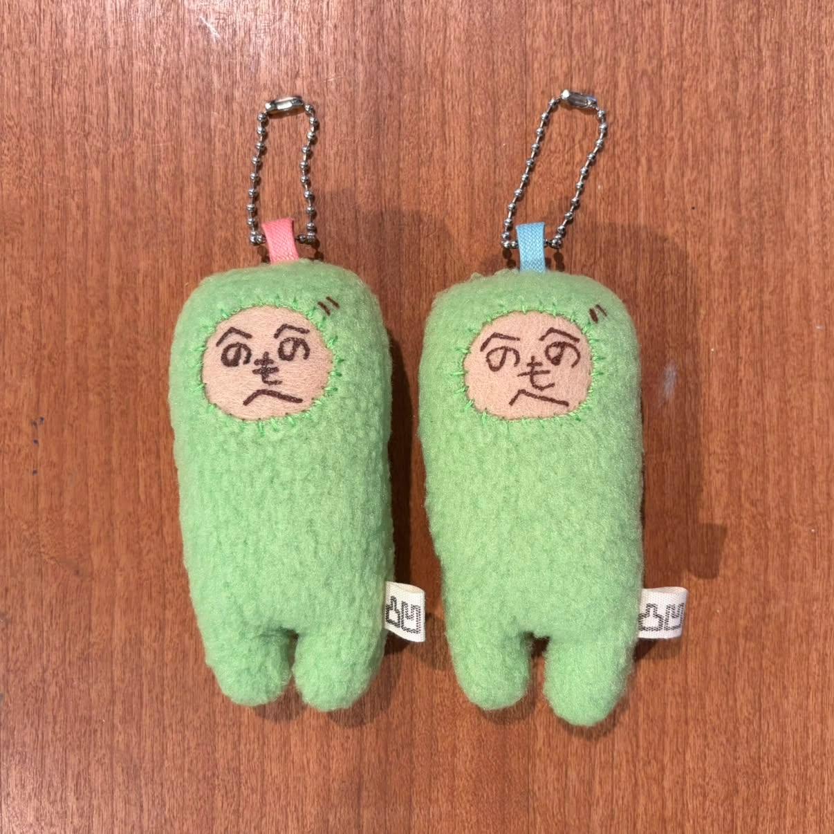 ミニミニもへじさんキーホルダー