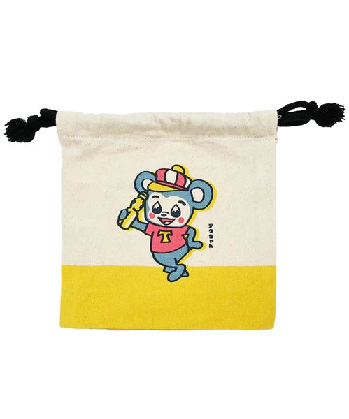 テクちゃん　巾着ポーチ