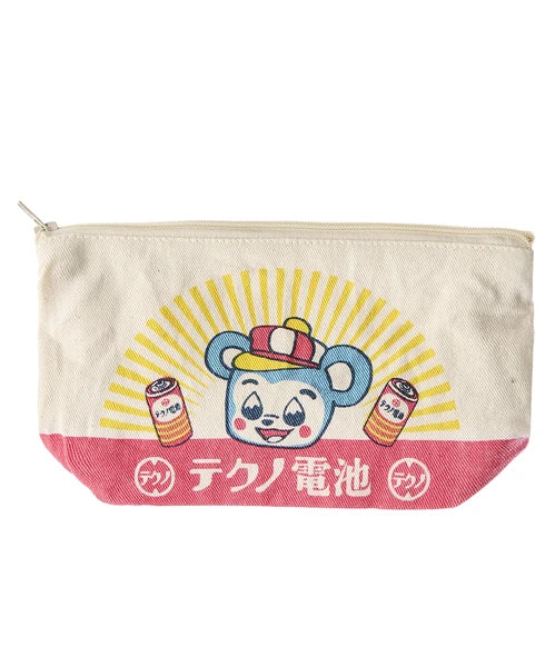 ZPOポーチ　テクちゃん乾電池