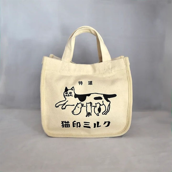 猫印ミルクおでかけトート