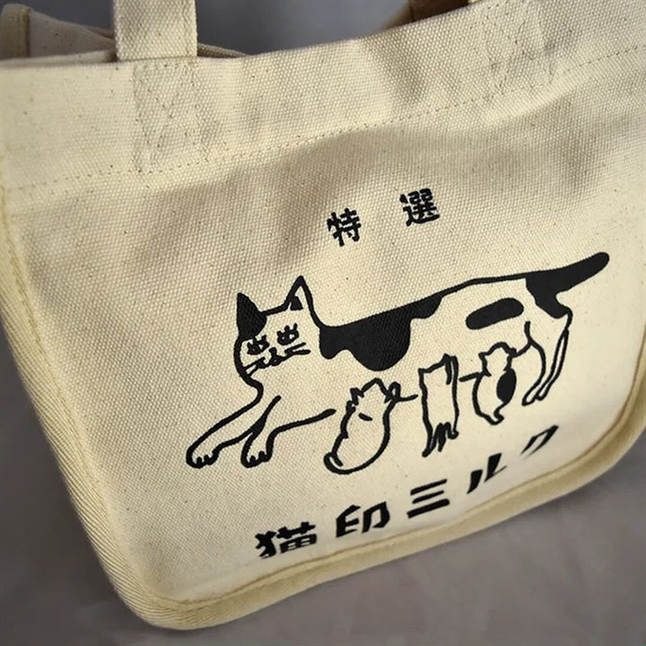 猫印ミルクおでかけトート