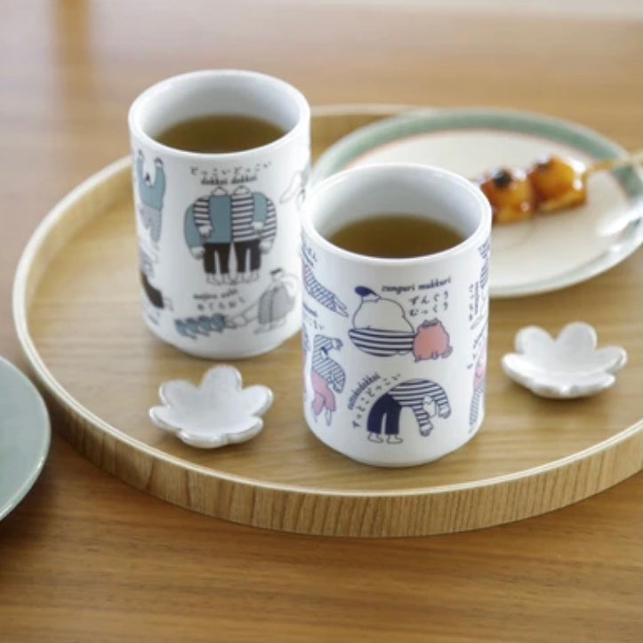 なんかかわいい日本語／寿司湯呑み