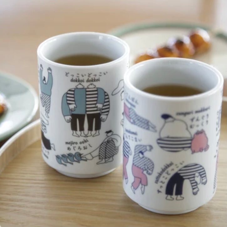 なんかかわいい日本語／寿司湯呑み