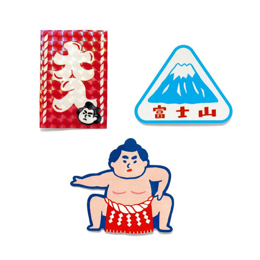 ダイカットシールセット　ニッポン