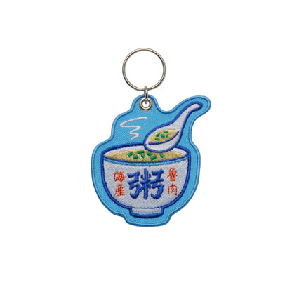 スティッチワークキーホルダー　チュウカ
