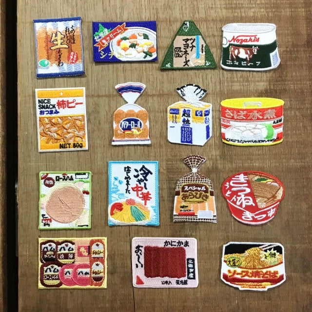 刺繍ワッペン　食べ物飲み物シリーズ　その3