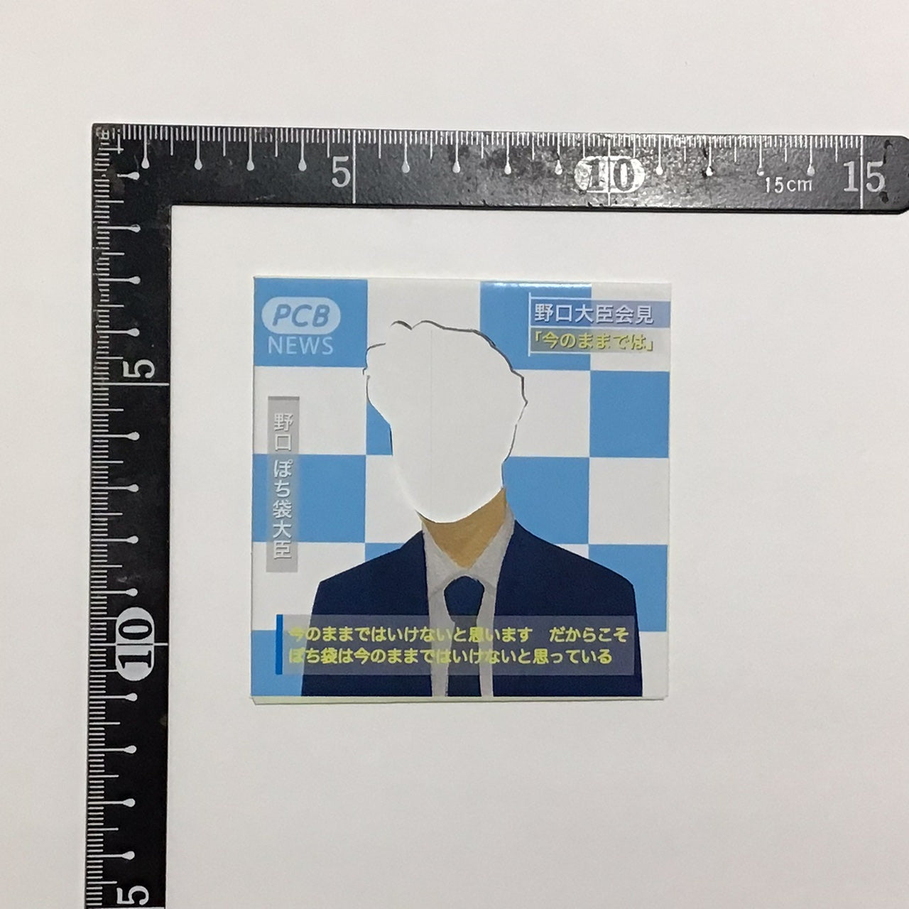 【記者会見風】ぽち袋