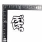 ぶはっ　効果音ピンバッジ