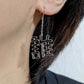「花」　ピアス、イヤリング（片耳用）