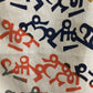 「ぱぴぷぺぽん」型染手ぬぐい