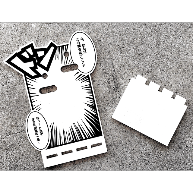 どんなアクセサリーも至高の一品に！漫画風ピアス/イヤリングスタンド