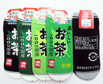 面白ソックス　お茶（色おまかせ）